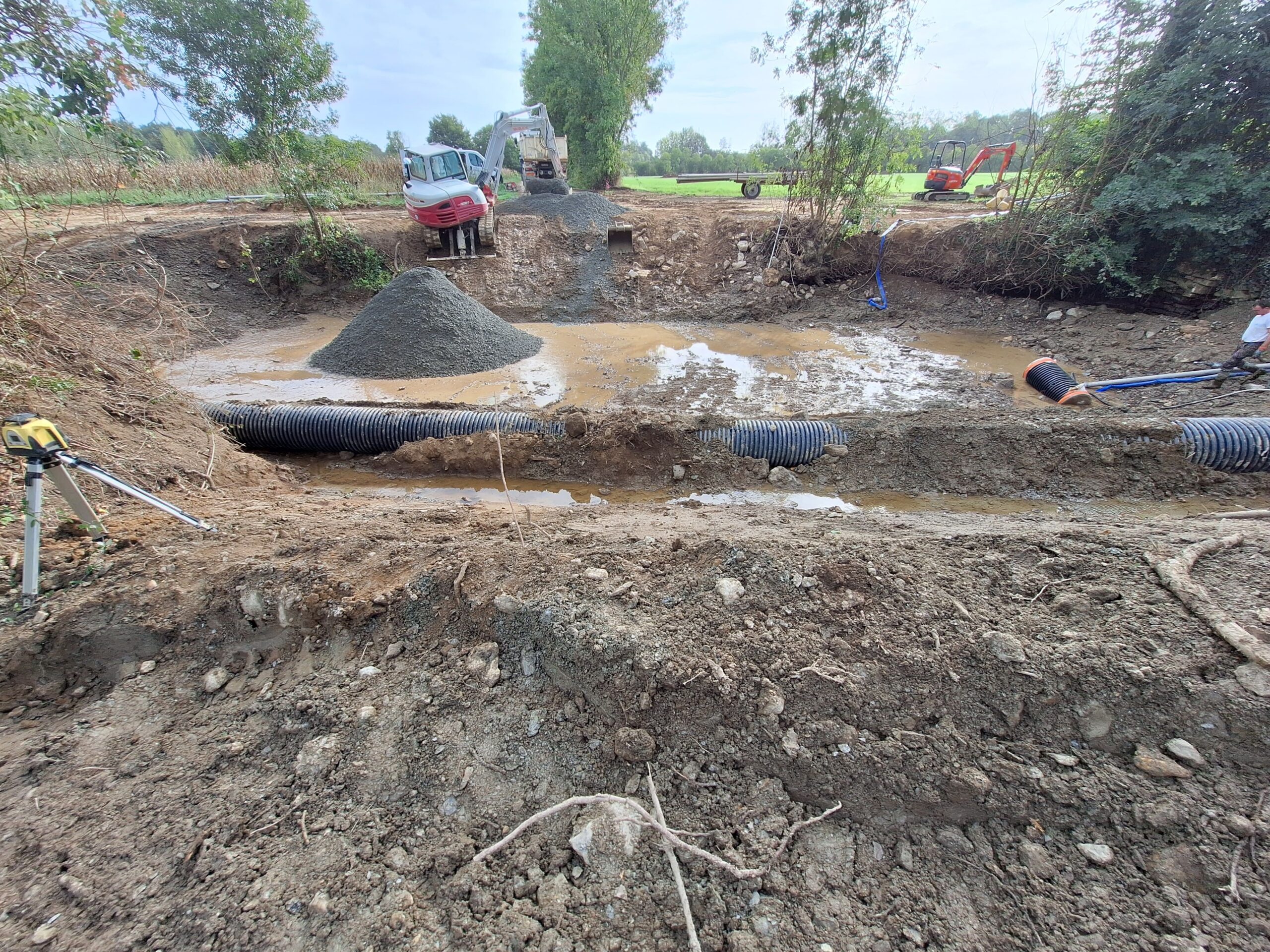 Travaux Saint Hilaire des loges et Foussais Payré