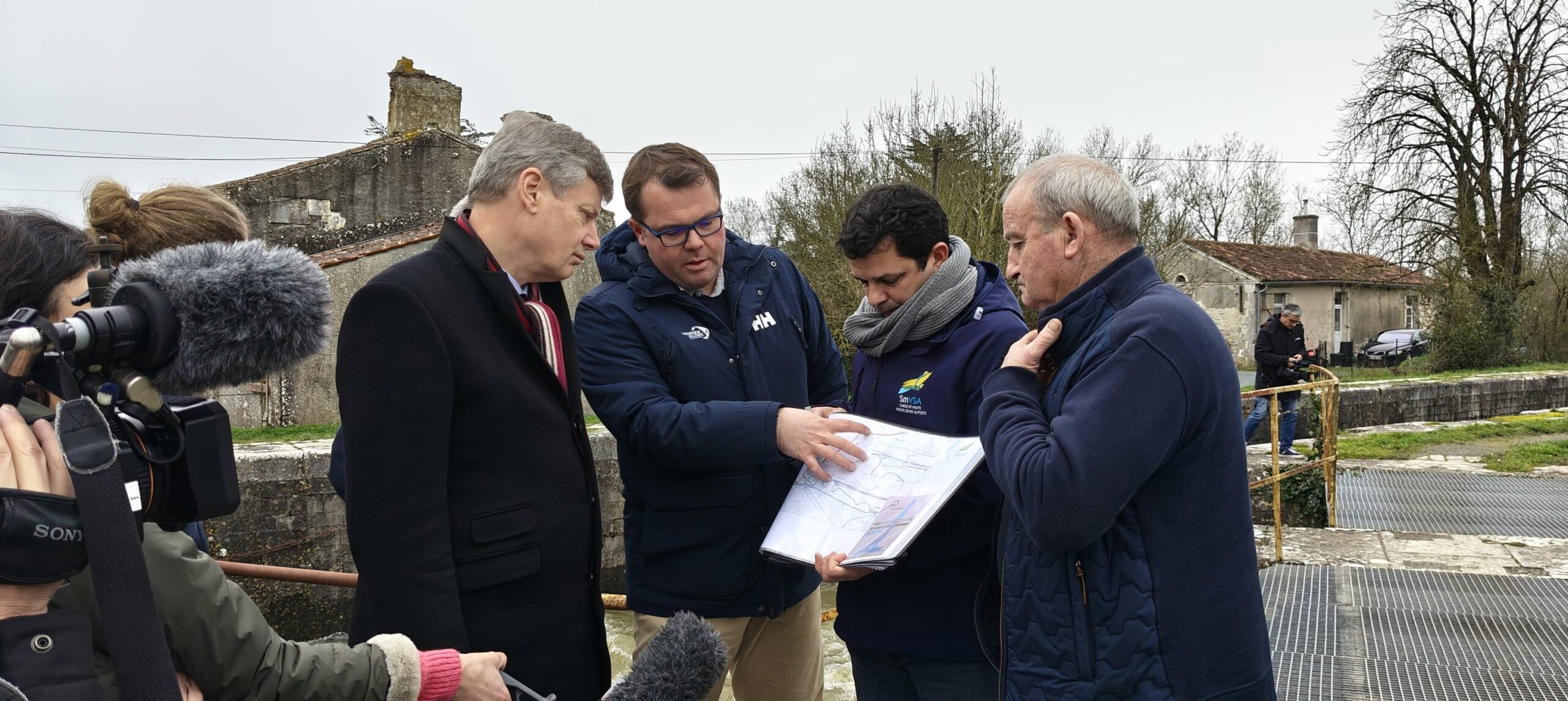 Visite du Préfet et du Sous Préfet