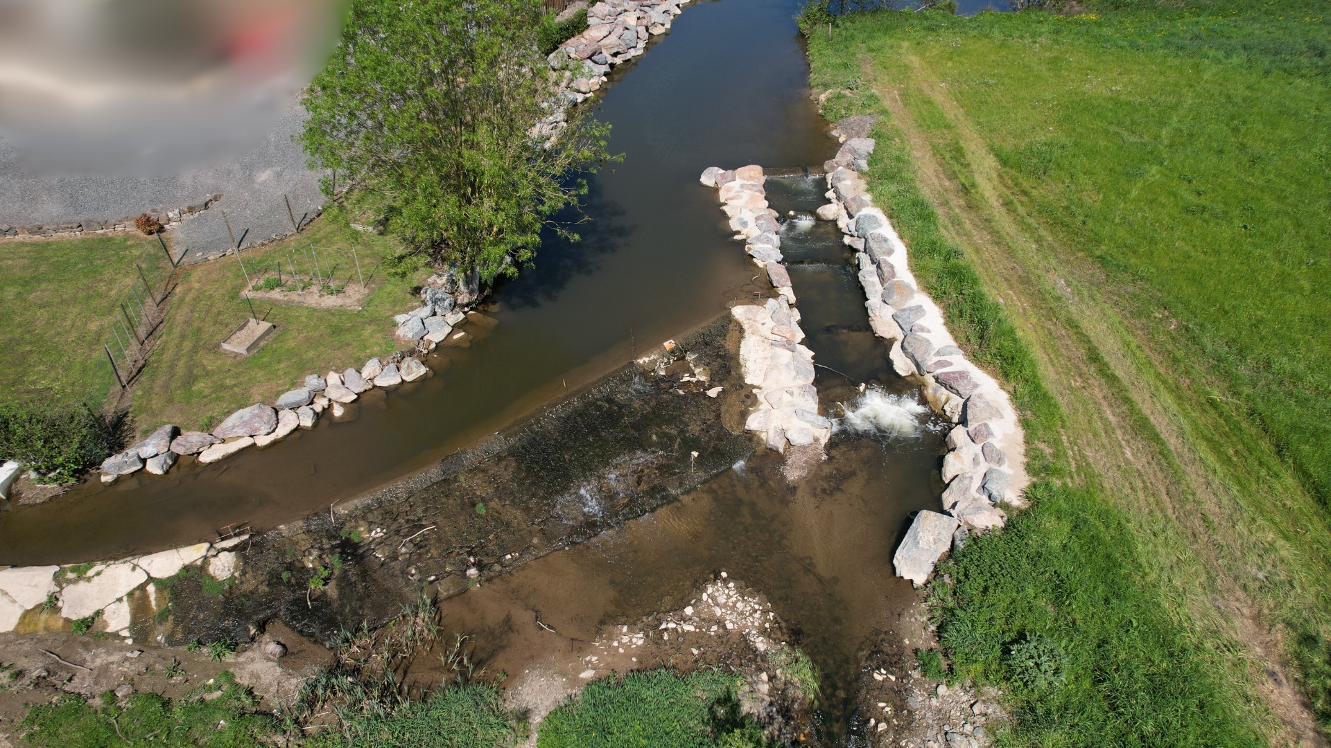 Passe à poissons au Moulin Chollet